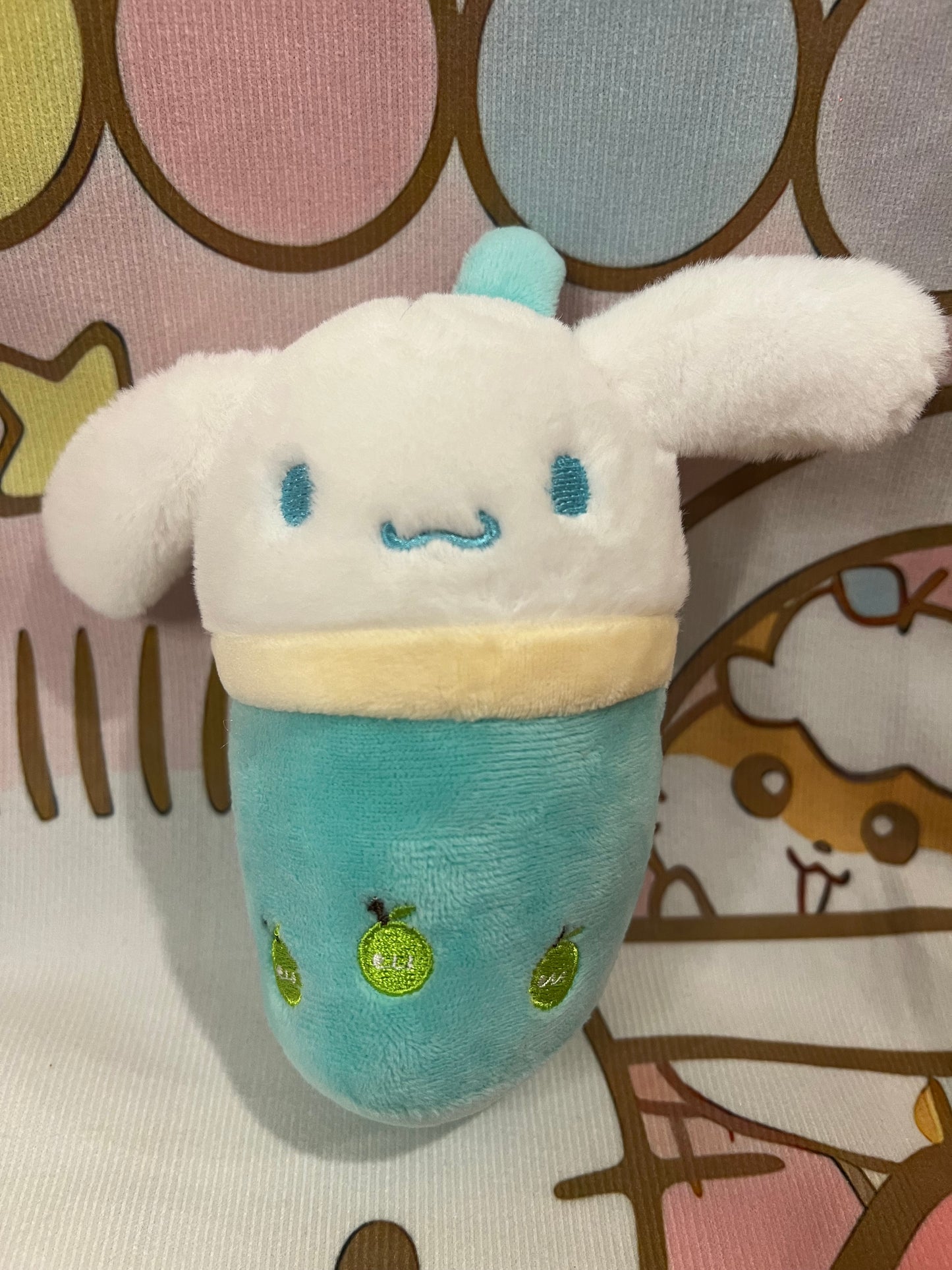 Plush Milk Tea Boba Set of 6 Keychain Plush Doll