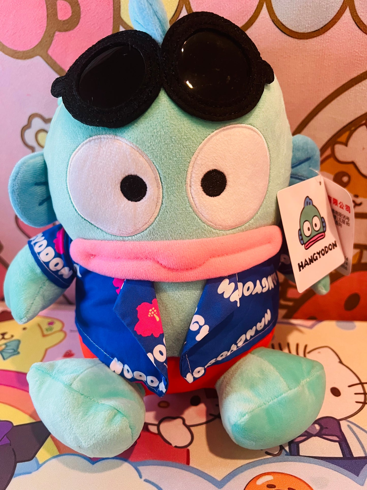 Limited Edition Soft Plush Hangyodon Fish Stuffed Toy Doll Unique Gift