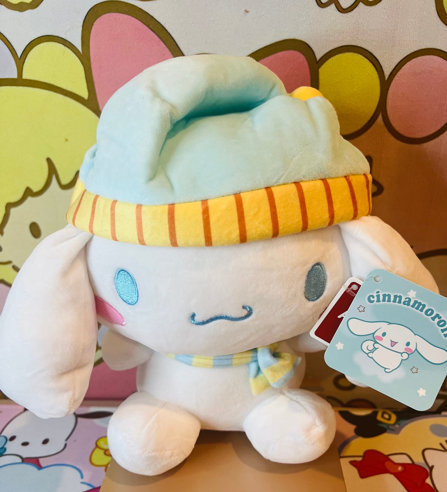 Kawaii Plush Winter Cinnamoroll Stuffed Toy Doll Gift