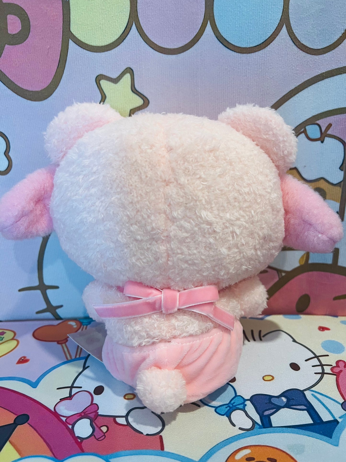 Adorable Plush Baby Bear Series Kitty, Kuromi, Cinnamoroll, Melody Stuffed Toy Doll