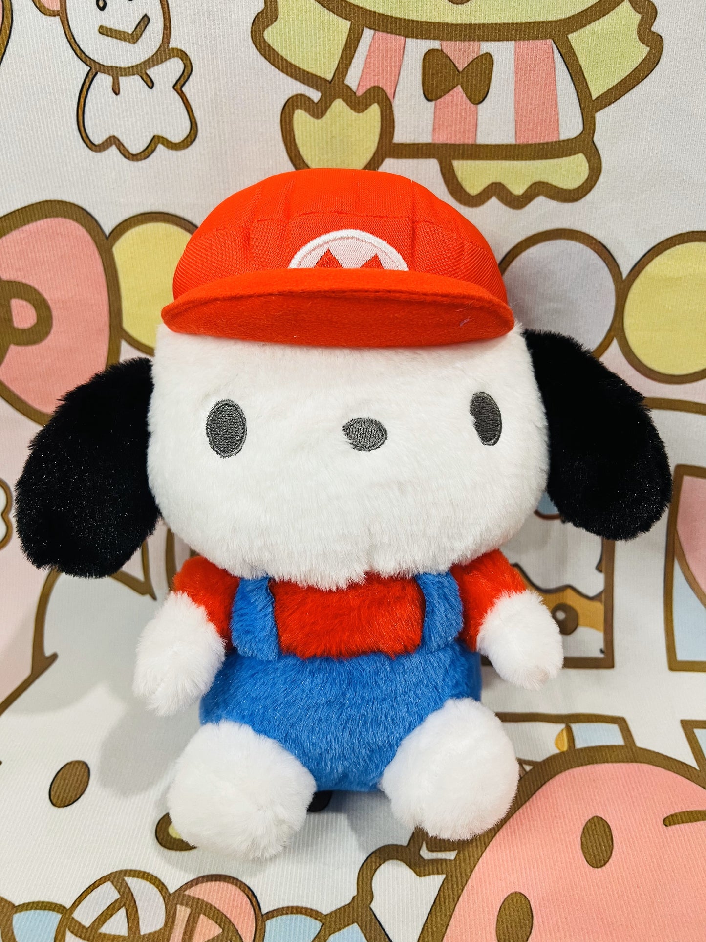 Kawaii Pochacco Super Mario Unique Stuffed Plush Toy