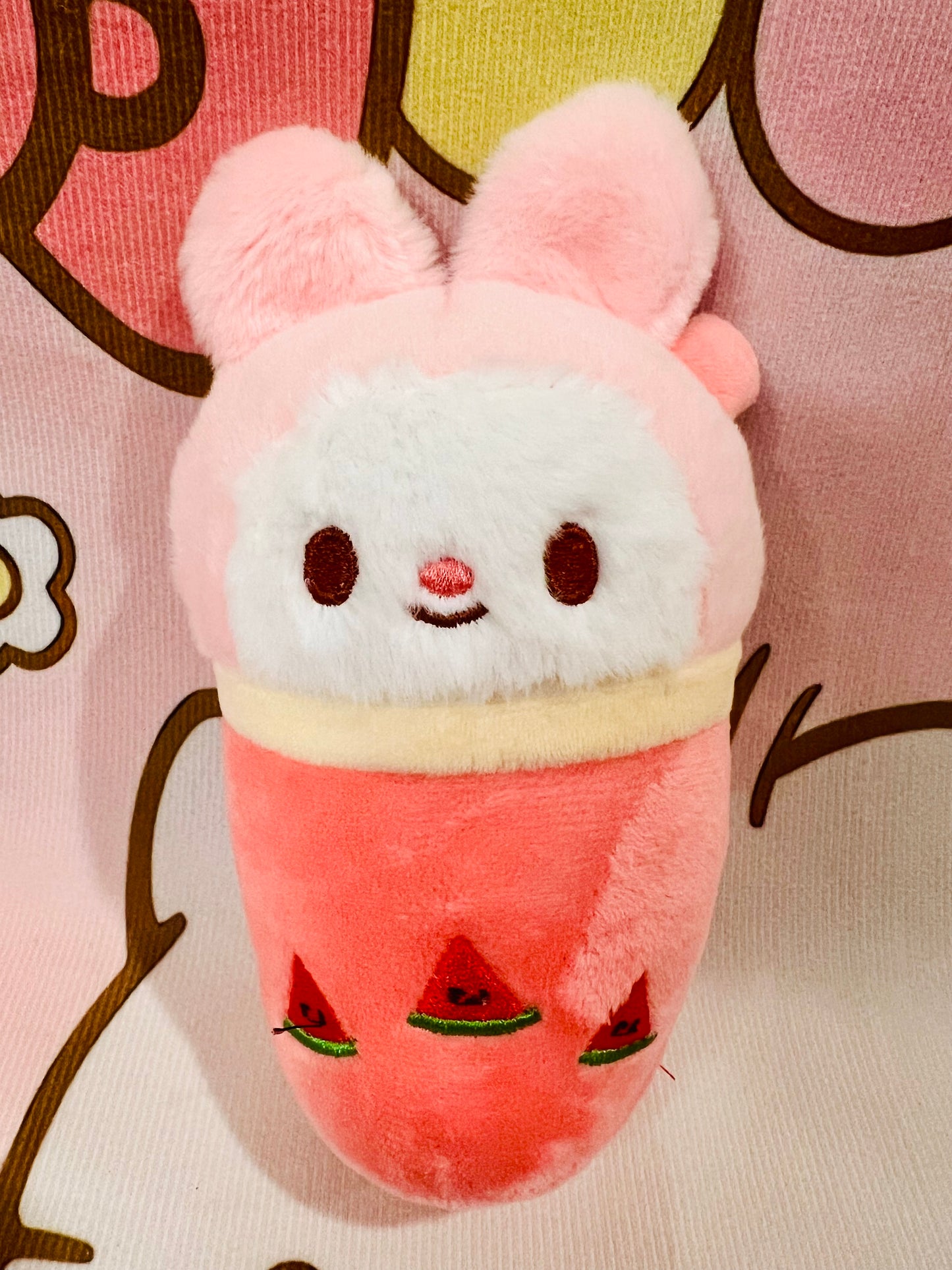 Plush Milk Tea Boba Set of 6 Keychain Plush Doll