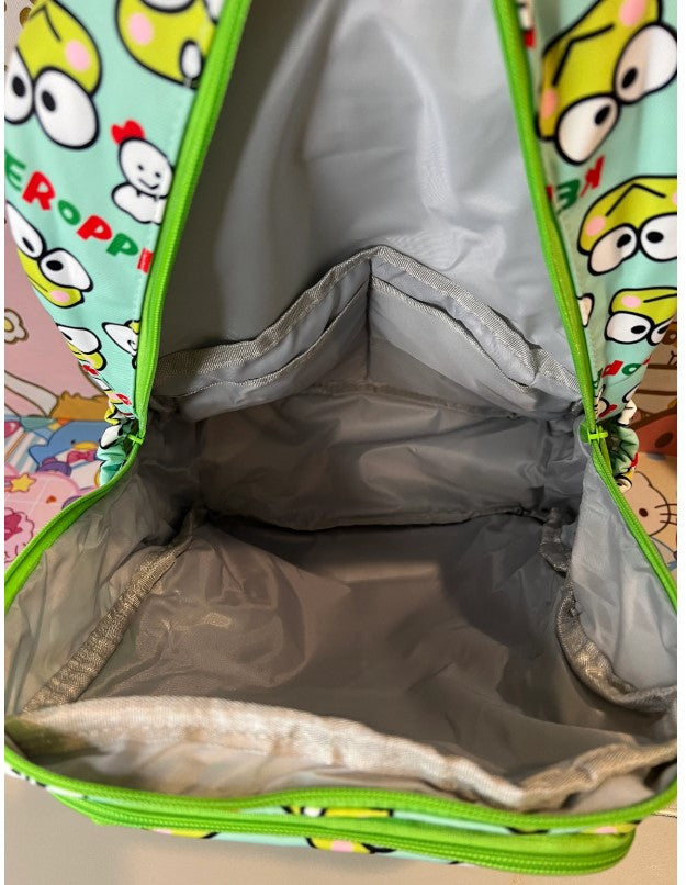 Keroppi and Teru Teru School Size Backpack