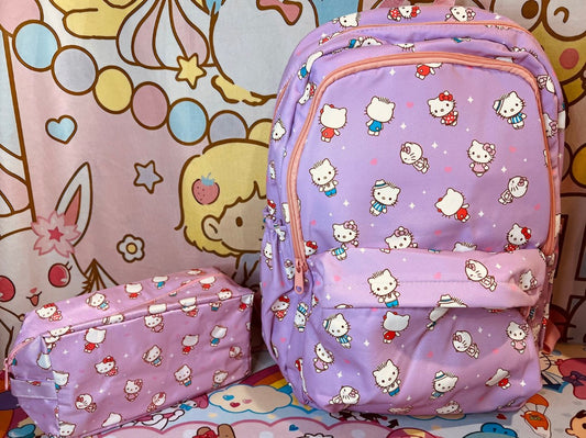 Hello Kitty Dear Daniel Mimmy Backpack and Pencil Pouch Set